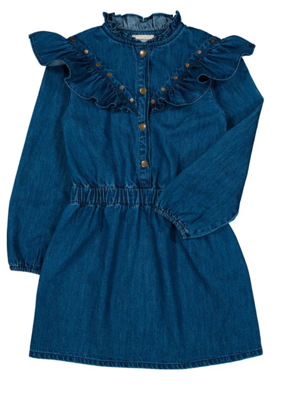 Louis Louise blue denim pop dress